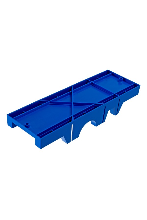 Стусло, 295 х 65 мм, пластиковое, 3 угла для запила Сибртех