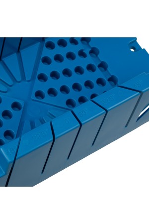 Стусло пластиковое, 310 x 120 мм, 6 углов для запила Сибртех