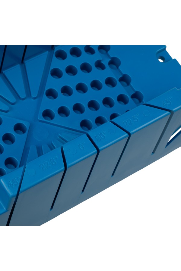 Стусло пластиковое, 310 x 120 мм, 6 углов для запила Сибртех