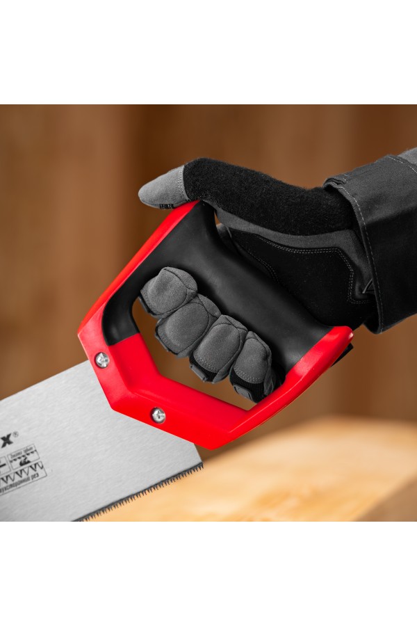 Пила для фанеры с запилом, 330 мм, двухкомпонентная рукоятка Matrix