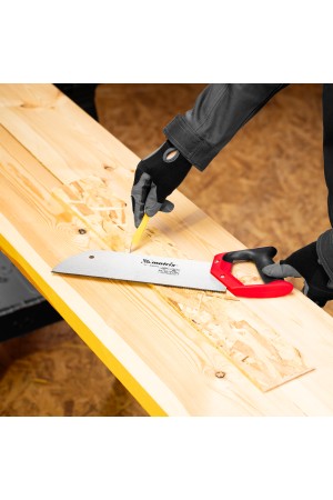 Пила для фанеры с запилом, 330 мм, двухкомпонентная рукоятка Matrix