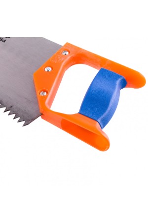 Ножовка по дереву, 500 мм, шаг зубьев 8 мм, пластиковая рукоятка (Ижевск) Россия