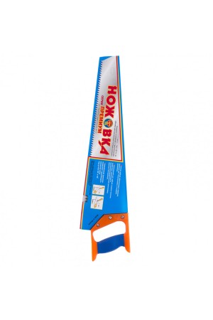 Ножовка по дереву, 500 мм, шаг зубьев 8 мм, пластиковая рукоятка (Ижевск) Россия