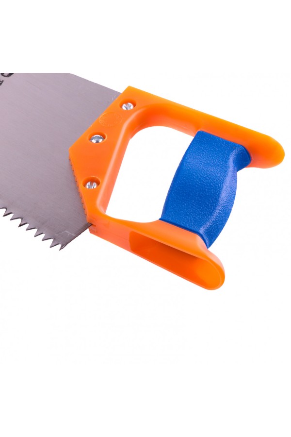 Ножовка по дереву, 500 мм, шаг зубьев 6.5 мм, пластиковая рукоятка