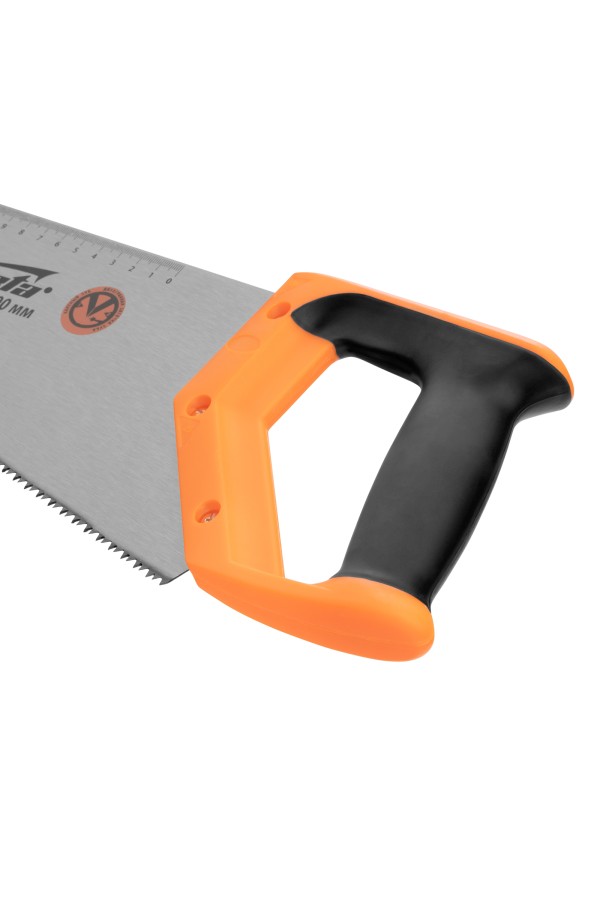 Ножовка по дереву, 500 мм, 7-8 TPI, зуб 2D, каленый зуб, двухкомпонентная рукоятка Sparta