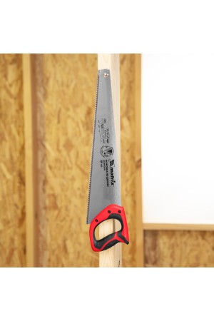 Ножовка по дереву, 500 мм, 7-8 TPI, зуб-3D, каленый зуб, двухкомпонентная рукоятка Matrix