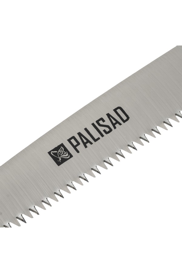 Пила садовая, 300 мм рабочая часть, двухкомпонентная пластиковая рукоятка, ножны, подвес, Palisad