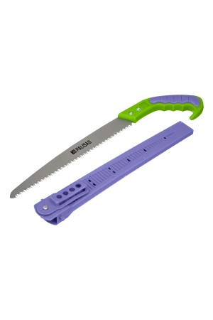 Пила садовая, 300 мм рабочая часть, двухкомпонентная пластиковая рукоятка, ножны, подвес, Palisad