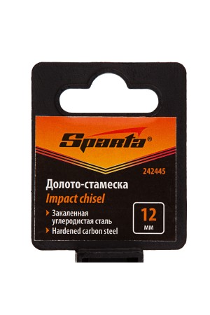 Долото-стамеска 12 мм, деревянная рукоятка// Sparta