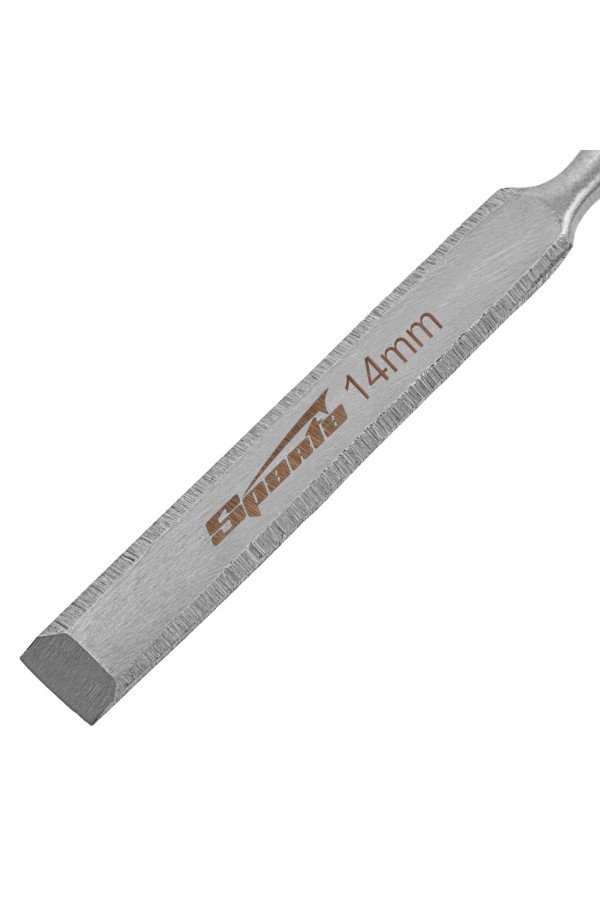 Долото-стамеска 14 мм, деревянная рукоятка Sparta