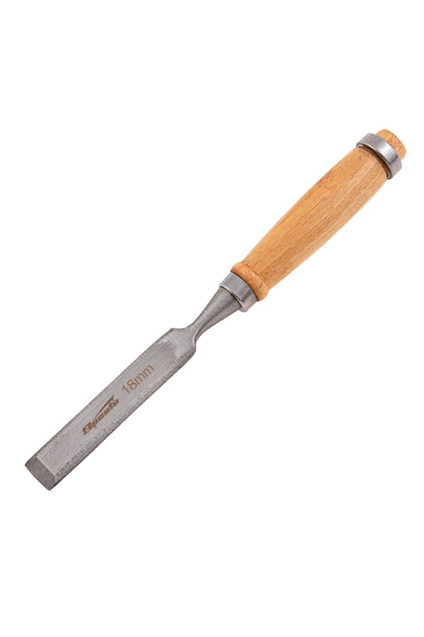 Долото-стамеска 18 мм, деревянная рукоятка Sparta