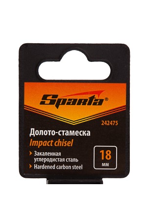 Долото-стамеска 18 мм, деревянная рукоятка// Sparta