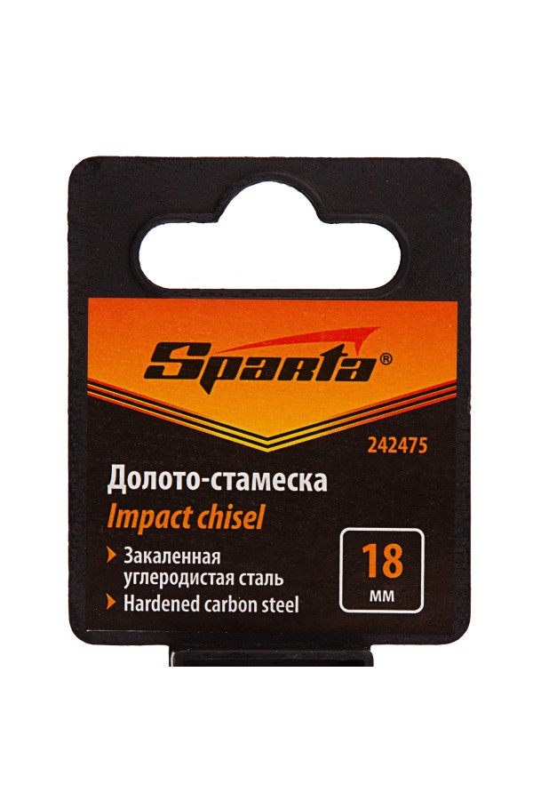 Долото-стамеска 18 мм, деревянная рукоятка Sparta