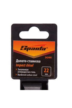 Долото-стамеска 22 мм, деревянная рукоятка// Sparta