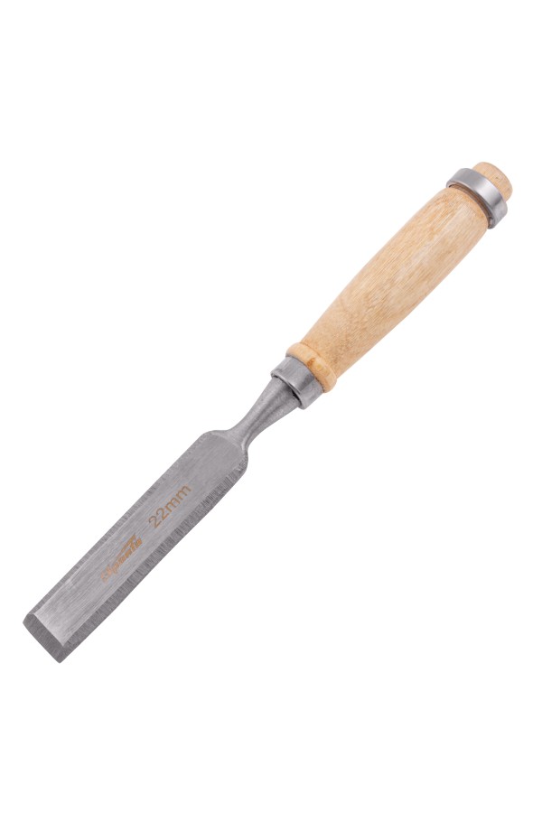 Долото-стамеска 22 мм, деревянная рукоятка Sparta