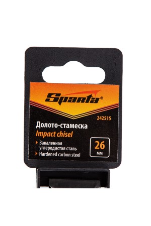 Долото-стамеска 26 мм, деревянная рукоятка// Sparta