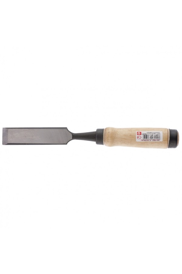 Долото-Стамеска, плоская, 25 мм, деревянная рукоятка 