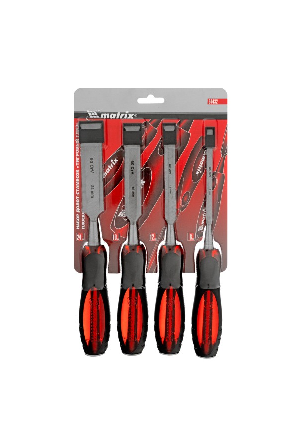 Набор долот-стамесок плоских 