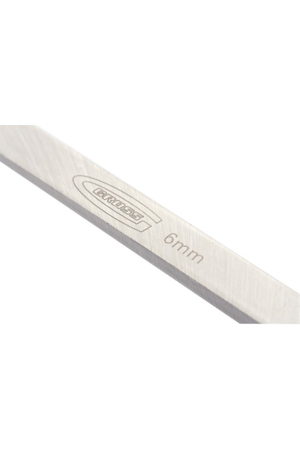 Долото-стамеска Piranha, 6 мм, двухкомпонентная эргономичная рукоятка Gross