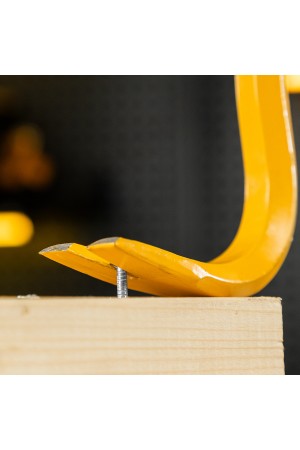 Лом-гвоздодер, 450 мм, шестигранный 16 мм, окрашенный, сталь 65// Denzel