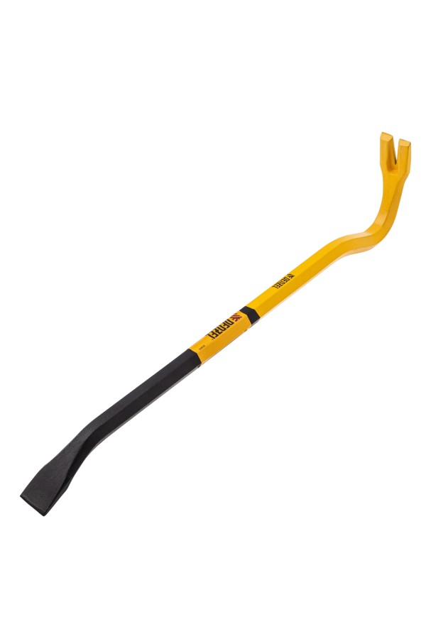 Лом-гвоздодер, 450 мм, шестигранный 16 мм, окрашенный, сталь 65 Denzel
