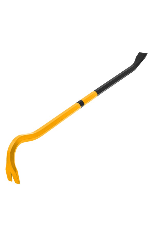 Лом-гвоздодер, 600 мм, шестигранный 16 мм, окрашенный, сталь 65 Denzel