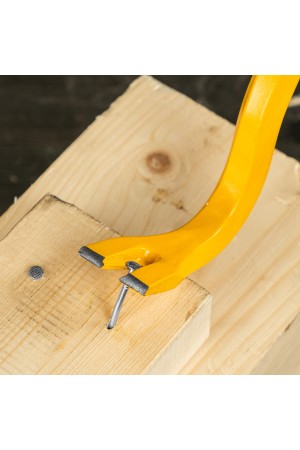 Лом-гвоздодер, 900 мм, шестигранный 19 мм, окрашенный, сталь 65// Denzel