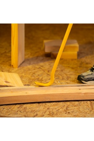 Лом-гвоздодер, 1200 мм, шестигранный 19 мм, окрашенный, сталь 65// Denzel