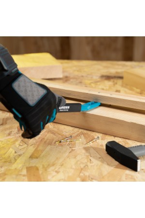 Лом-гвоздодер, обрезиненная рукоятка, 300 x 22 x 14мм Gross