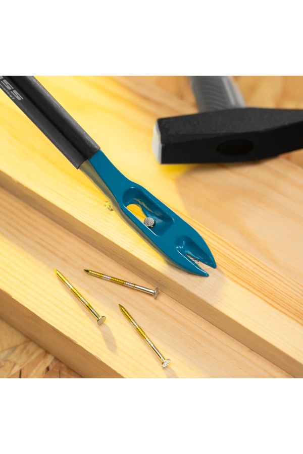 Лом-гвоздодер, обрезиненная рукоятка, 300 x 22 x 14мм Gross