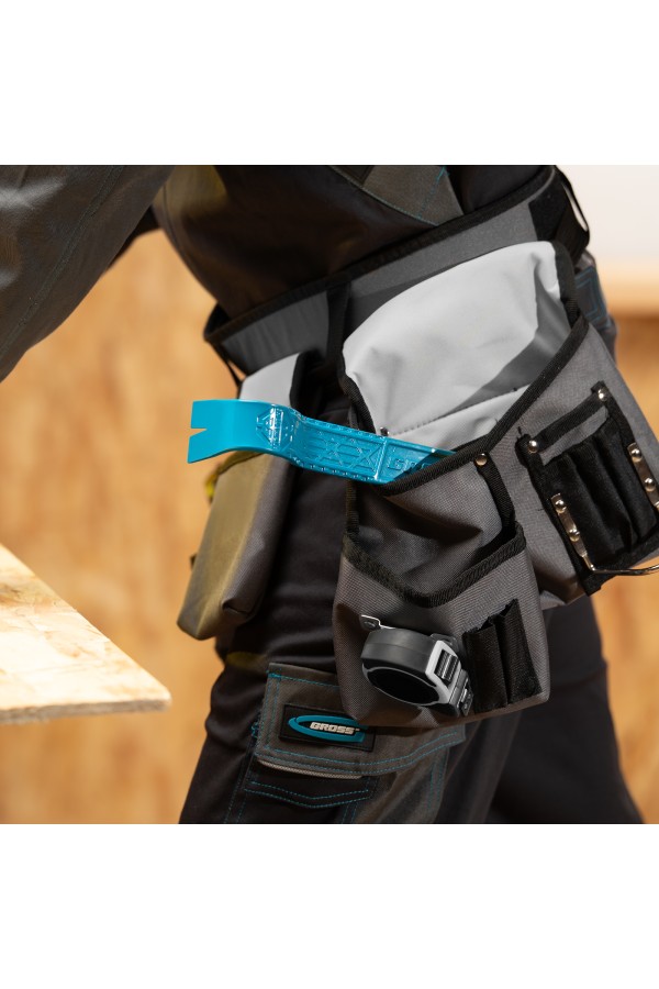 Лом-гвоздодер, плоскопрофильный, 380 x 35 x 8мм Gross