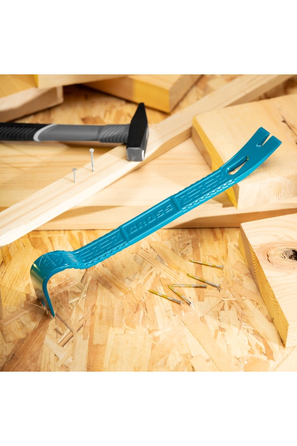 Лом-гвоздодер, плоскопрофильный, 380 x 35 x 8мм Gross