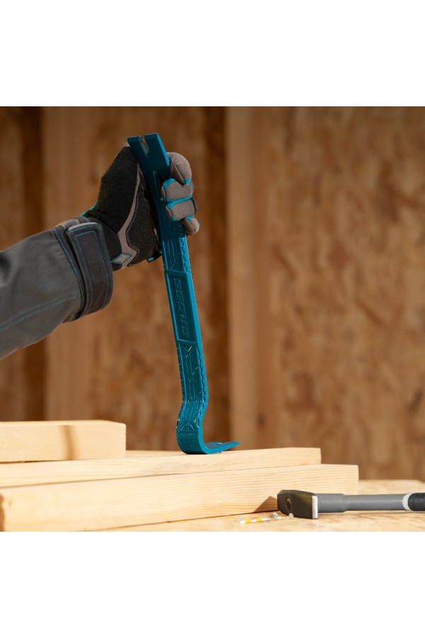 Лом-гвоздодер, плоскопрофильный, 380 x 35 x 8мм Gross