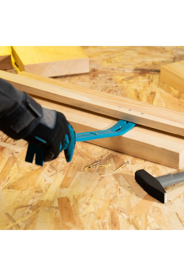 Лом-гвоздодер, плоскопрофильный, 380 x 35 x 8мм Gross