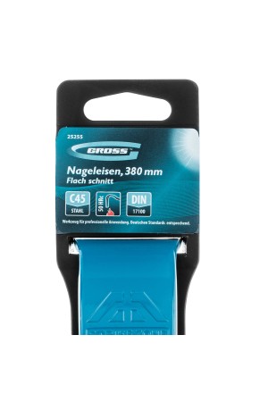 Лом-гвоздодер, плоскопрофильный, 380 x 35 x 8мм Gross