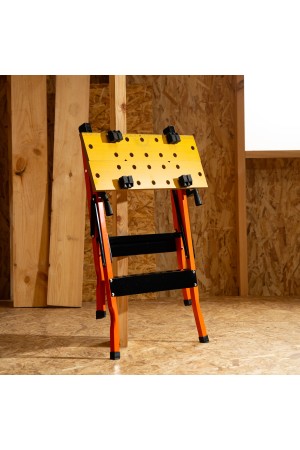 Верстак-тиски, 605 х 635 х 750 мм, портативный Sparta