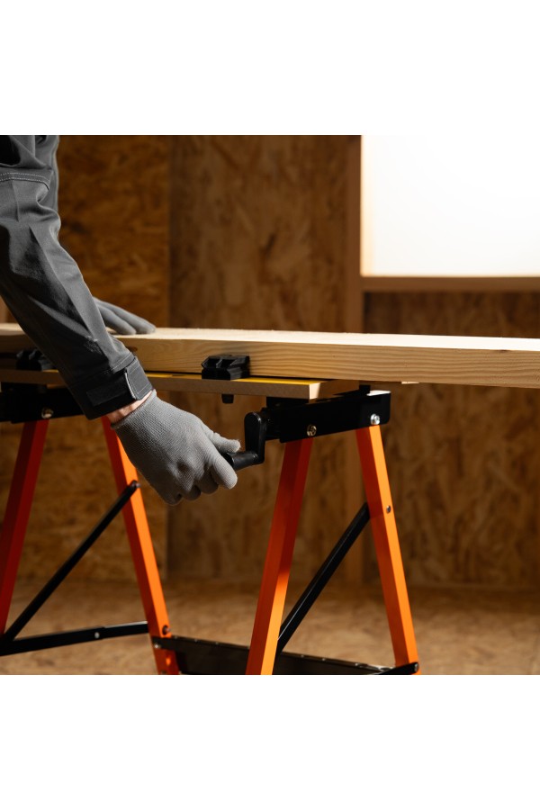 Верстак-тиски, 605 х 635 х 750 мм, портативный Sparta