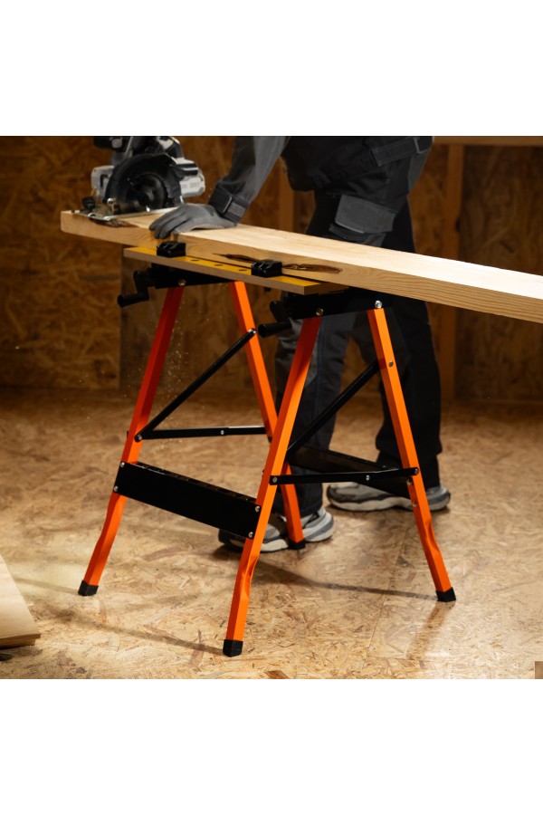 Верстак-тиски, 605 х 635 х 750 мм, портативный Sparta