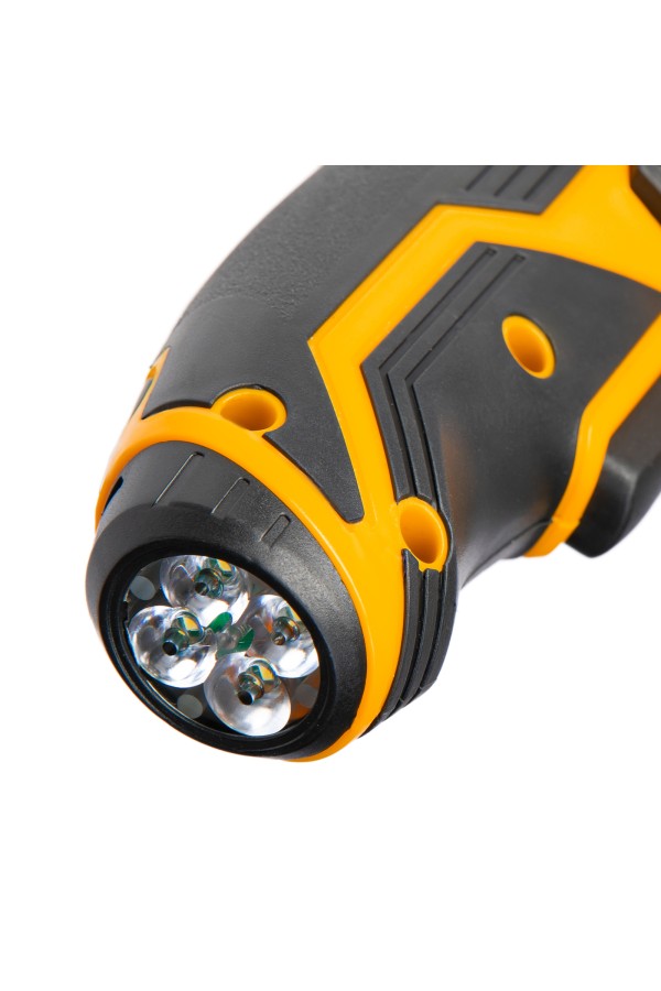 Отвертка аккумуляторная CSL-3.6-01, Li-Ion, 3.6 В, 1.3 А*ч, 200 об/мин, с аксессуарами Denzel