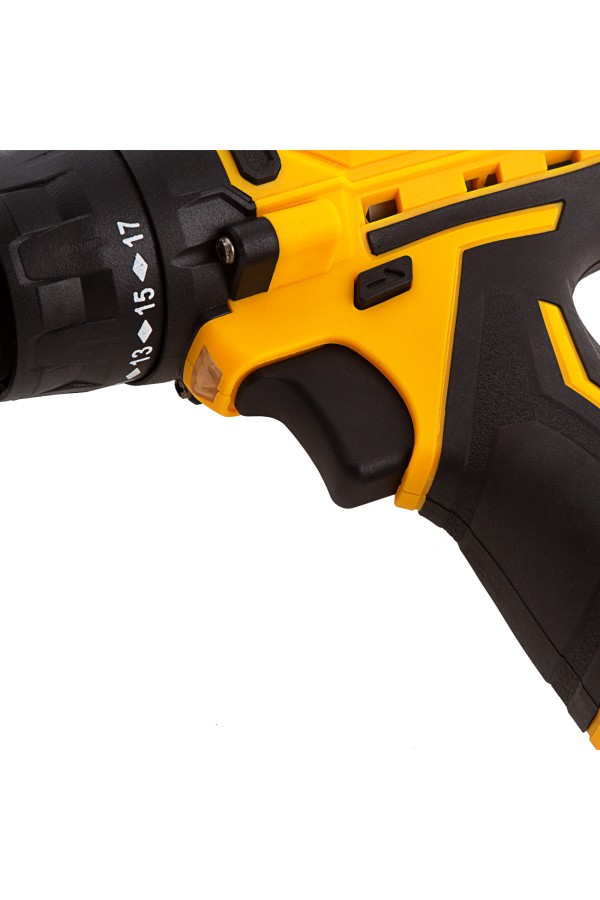 Дрель-шуруповерт аккумуляторная CDL-12CB, Li-Ion, 12 В, 1 акк. Denzel