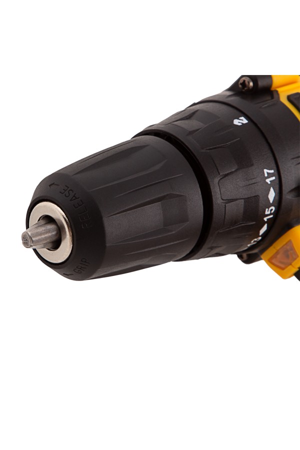 Дрель-шуруповерт аккумуляторная CDL-12-01CB, Li-Ion, 12 В, 1 акк. Denzel