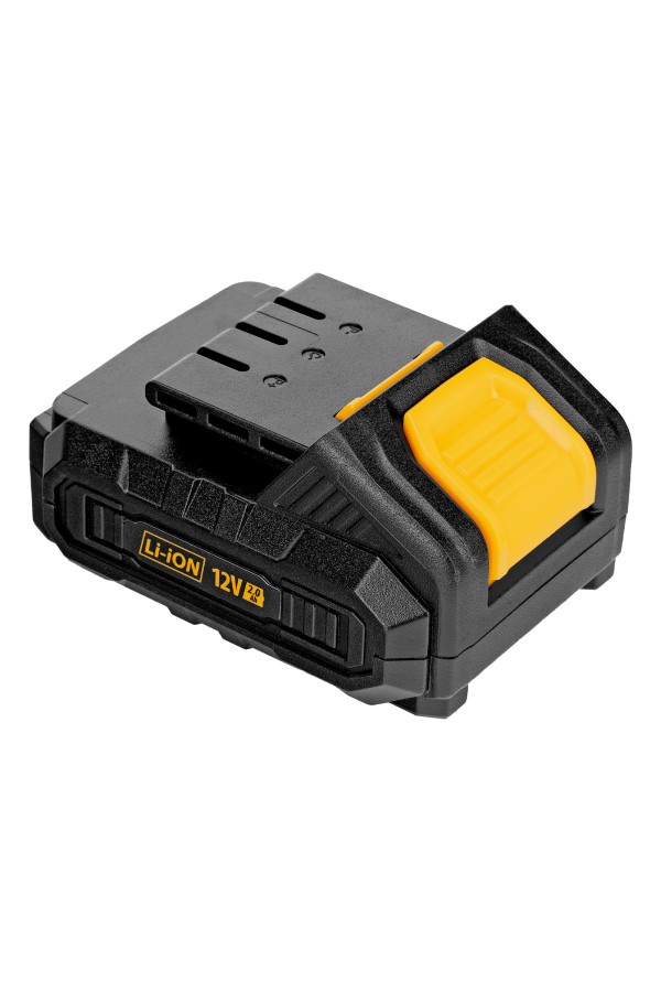 Дрель-шуруповерт аккумуляторная CDL-12-02BM, Li-Ion, 12 В, 2 акк. Denzel