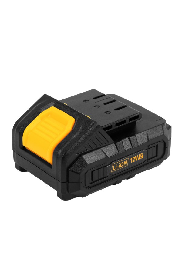 Дрель-шуруповерт аккумуляторная CDL-12-02BM, Li-Ion, 12 В, 2 акк. Denzel