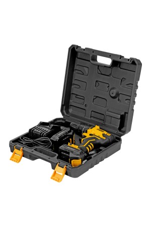 Дрель-шуруповерт аккумуляторная CDL-12-02BM, Li-Ion, 12 В, 2 акк.// Denzel