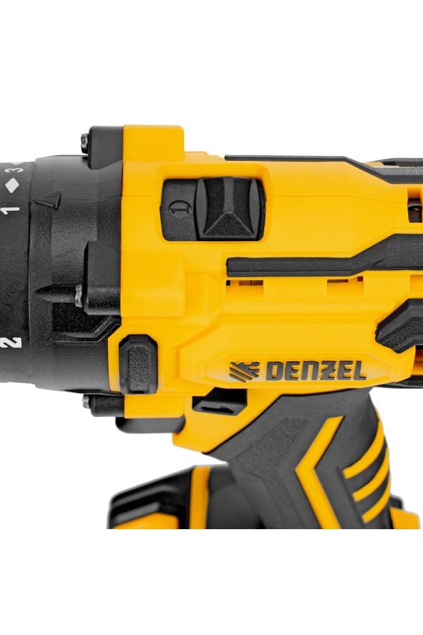 Дрель-шуруповерт аккумуляторная CDL-12-02BM, Li-Ion, 12 В, 2 акк. Denzel