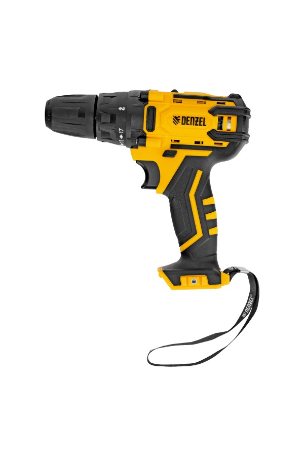 Дрель-шуруповерт аккумуляторная CDL-12-02BM, Li-Ion, 12 В, 2 акк. Denzel