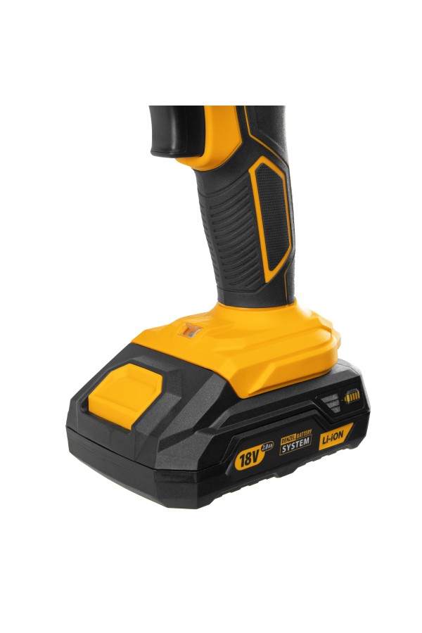 Дрель-шуруповерт аккумуляторная CDL-18-02BM, Li-Ion, 18 В, 2 аккумулятор Denzel