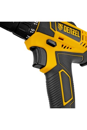 Дрель-шуруповерт аккумуляторная CDL-18-0, Li-Ion, 18 В Denzel