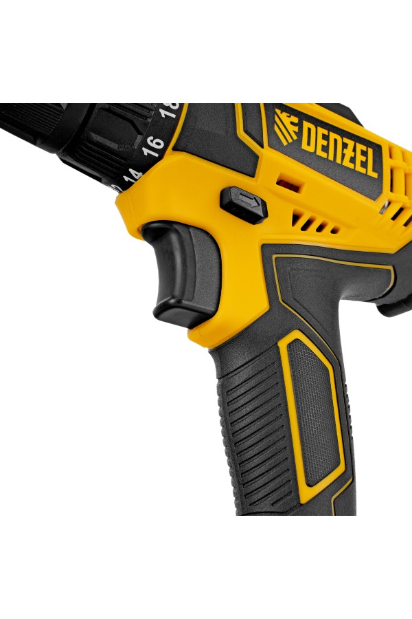 Дрель-шуруповерт аккумуляторная CDL-18-0, Li-Ion, 18 В Denzel