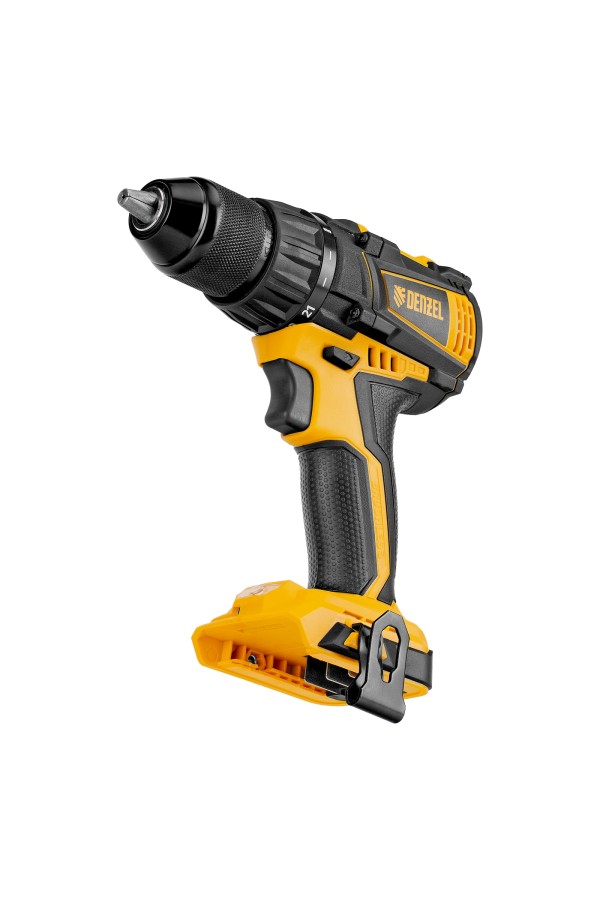 Дрель-шуруповерт аккумуляторная, бесщет. BLDL-IB-18-0, Li-Ion, 18 В Denzel